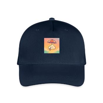 Nuage Chill – Summer Serenity - Organic Kids’ Baseball Cap - navy - Front