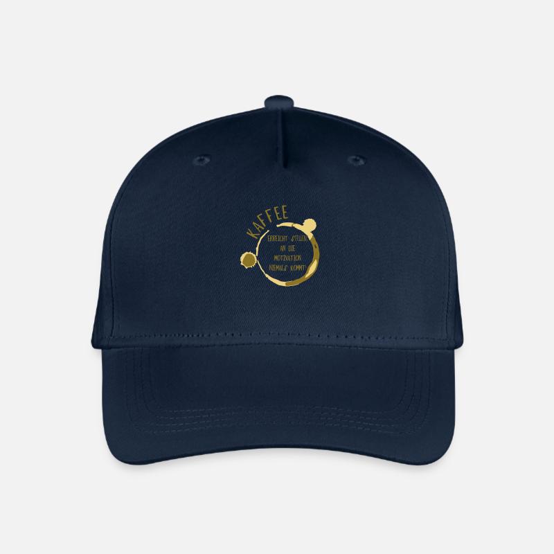 Kaffee Motivation - Kinder Bio Basecap - Navy