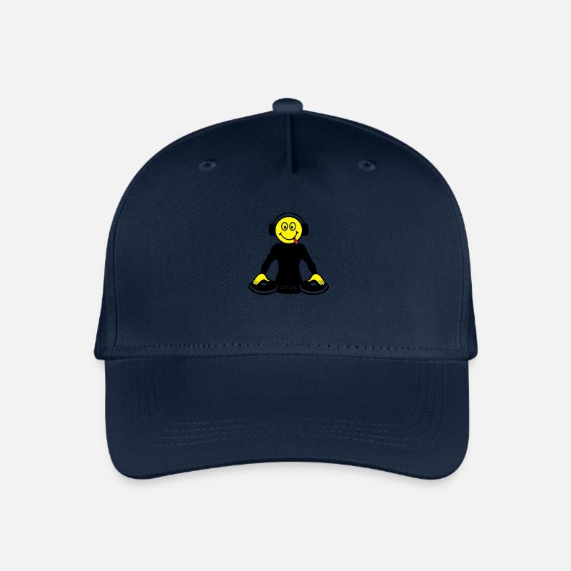 DJ - Organic Kids’ Baseball Cap - navy