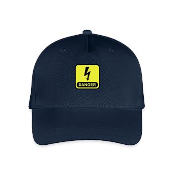 Danger Lightning - Organic Kids’ Baseball Cap - navy - Front