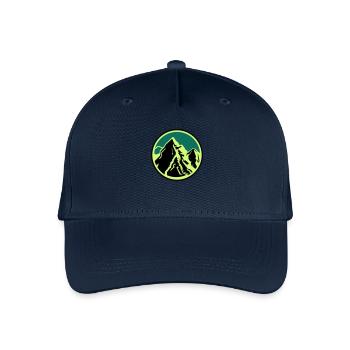 Berge Gebirge - Kinder Bio Basecap - Navy - Vorne