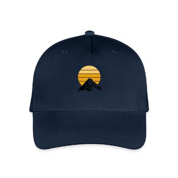 Berge Mountains - Kinder Bio Basecap - Navy - Vorne