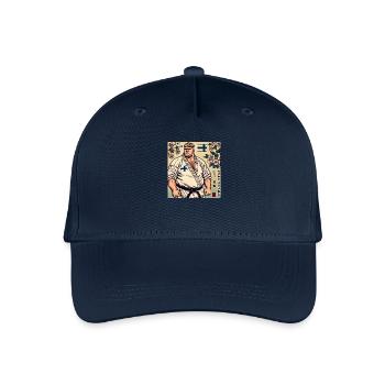 Finnisches Karate MASTER - Kinder Bio Basecap - Navy - Vorne