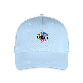Tattoo Inked - Kinder Bio Basecap - Hellblau - Vorne