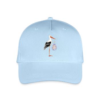 Wagen - Kinder Bio Basecap - Hellblau - Vorne