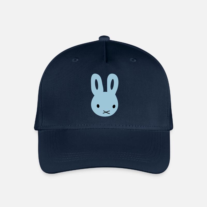 Bunny/rabbit - Organic Kids’ Baseball Cap - navy