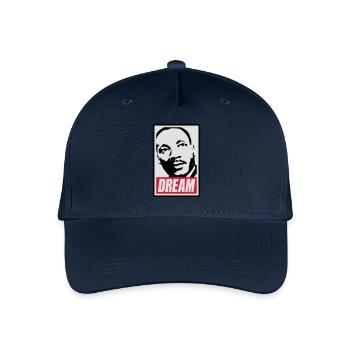Obey x Dream MLK - Organic Kids’ Baseball Cap - navy - Front