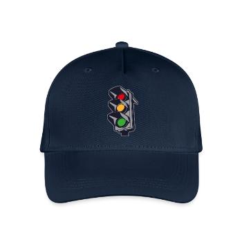 Ampel - Kinder Bio Basecap - Navy - Vorne