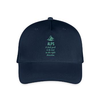 It feels good to be Lost in the right direction - Organic Kids’ Baseball Cap - navy - Front