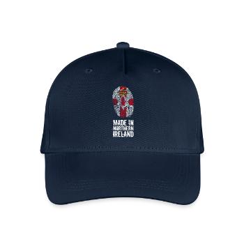 Made In Northern Ireland / Northern Ireland - Organic Kids’ Baseball Cap - navy - Front