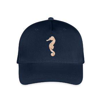 Sea horse - Organic Kids’ Baseball Cap - navy - Front