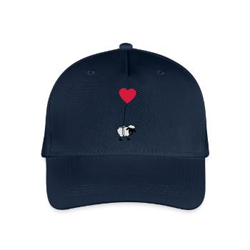 sheep_with_heart - Kinder Bio Basecap - Navy - Vorne