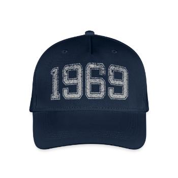 1969 Jahrgang - Kinder Bio Basecap - Navy - Vorne