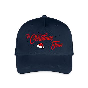 Période de Noël - Casquette de baseball bio Enfant - marine - Devant