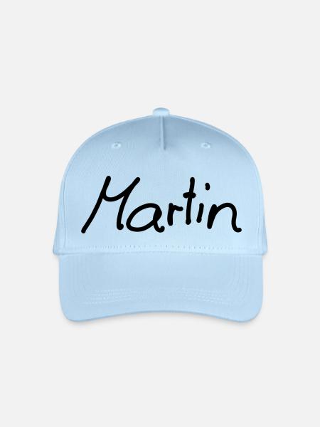 Martin - Kinder Bio Basecap - Hellblau