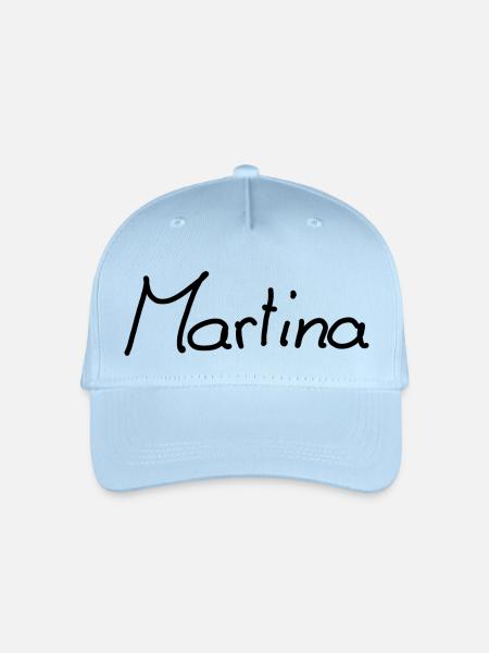 Martina - Kinder Bio Basecap - Hellblau