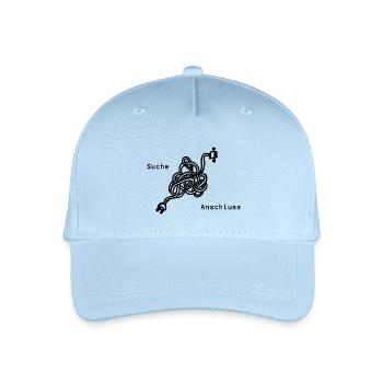 Suche Anschluss - Kinder Bio Basecap - Hellblau - Vorne