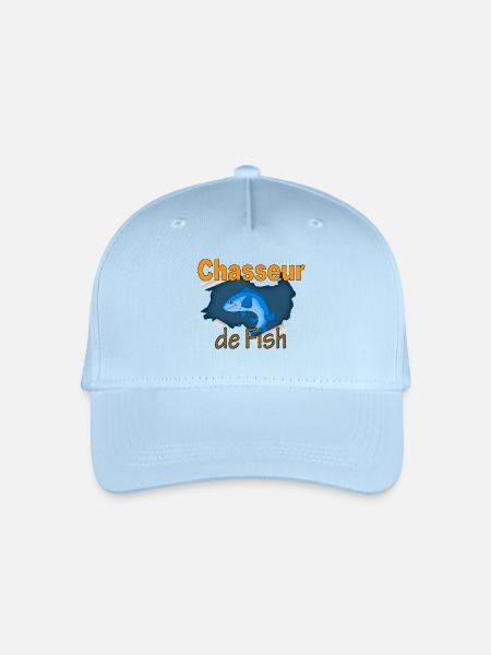 Fischjäger - Kinder Bio Basecap - Hellblau