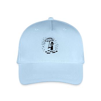 Herbst - Kinder Bio Basecap - Hellblau - Vorne