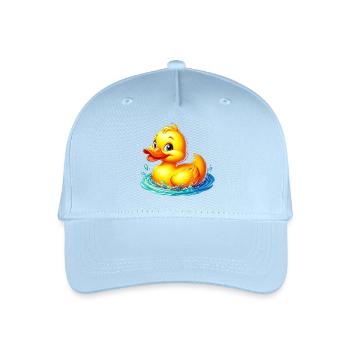 Ente Ente Ente Ente Ente - Kinder Bio Basecap - Hellblau - Vorne