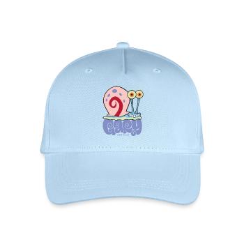 Spongebob Schwammkopf Gary Charakterdesign - Kinder Bio Basecap - Hellblau - Vorne