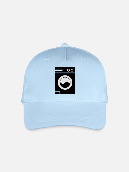 Waschmaschine - Kinder Bio Basecap - Hellblau
