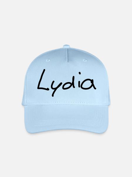 Lydia - Kinder Bio Basecap - Hellblau