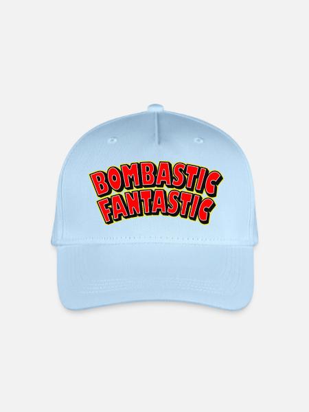 Bombastisches Fantastisch - Kinder Bio Basecap - Hellblau