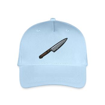 Messer - Kinder Bio Basecap - Hellblau - Vorne