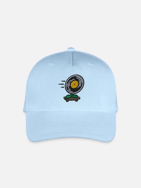 Rolling vinyl - Kinder Bio Basecap - Hellblau