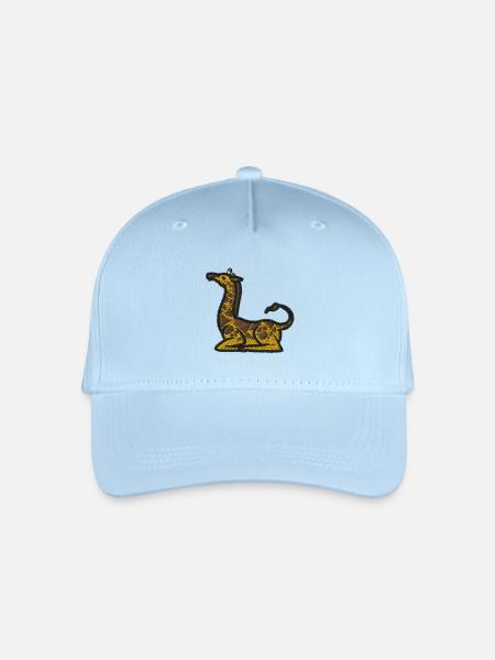 Giraffe - Kinder Bio Basecap - Hellblau