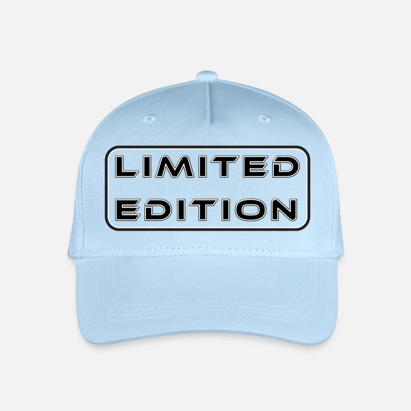 Limited Edition einzigartig cool verrückt Mode - Kinder Bio Basecap - Hellblau
