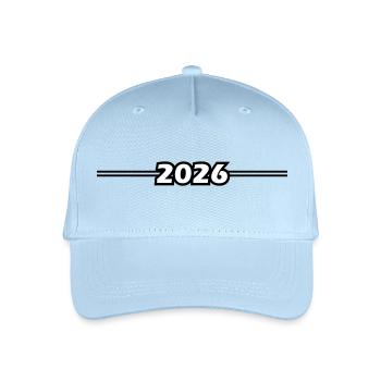 Élément Stroke 2026 - Casquette de baseball bio Enfant - bleu clair - Devant