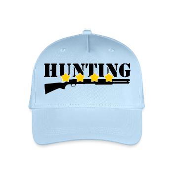 Jagd – Jäger - Kinder Bio Basecap - Hellblau - Vorne