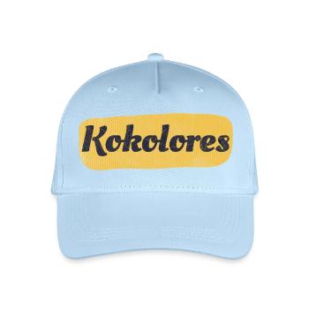 Heute mal wieder totaler Kokolores - Kinder Bio Basecap - Hellblau - Vorne