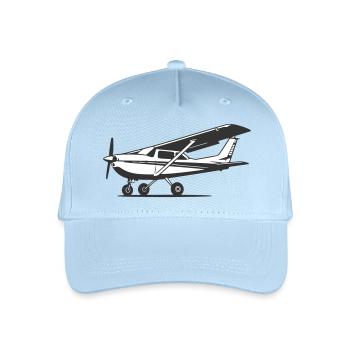 Kleine Maschine - Kinder Bio Basecap - Hellblau - Vorne