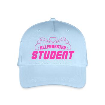 Very best student - Organic Kids’ Baseball Cap - light blue - Front