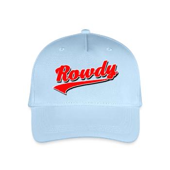 rowdy rüpel bandit gang dieb chaot bengel sohn - Kinder Bio Basecap - Hellblau - Vorne