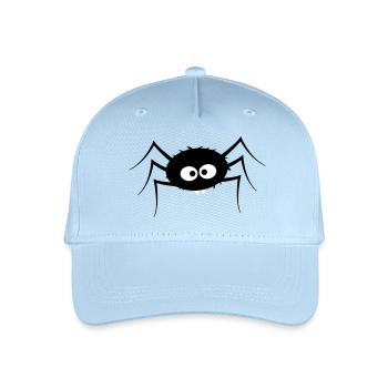 Spinne - Kinder Bio Basecap - Hellblau - Vorne