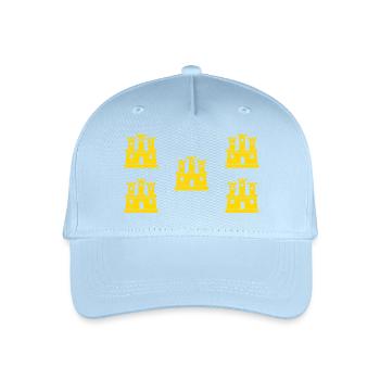 Poitou-Charentes - Casquette de baseball bio Enfant - bleu clair - Devant