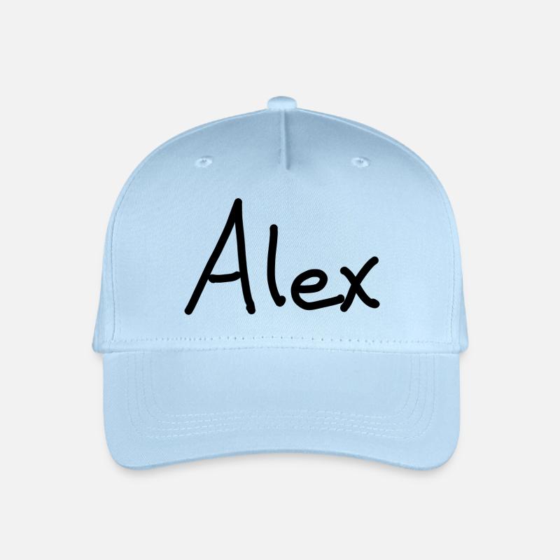 Alex - Casquette de baseball bio Enfant - bleu clair