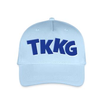 TKKG Junior Logo - Kinder Bio Basecap - Hellblau - Vorne