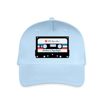 Pozdrav iz Yugoslavije - kaseta - Jugoslawien Retro - Kinder Bio Basecap - Hellblau - Vorne