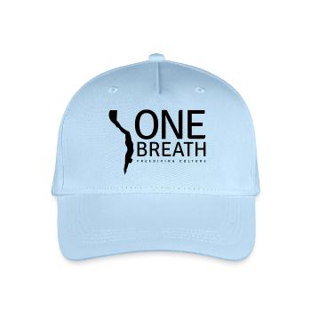 One Breath (custom color) Freediving Culture - Organic Kids’ Baseball Cap - light blue - Front