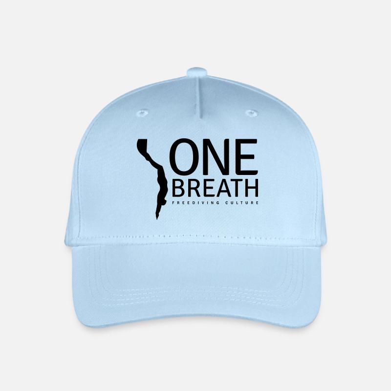 One Breath (custom color) - Kinder Bio Basecap - Hellblau