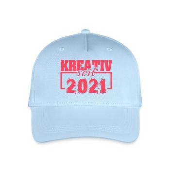 2021 - Kinder Bio Basecap - Hellblau - Vorne