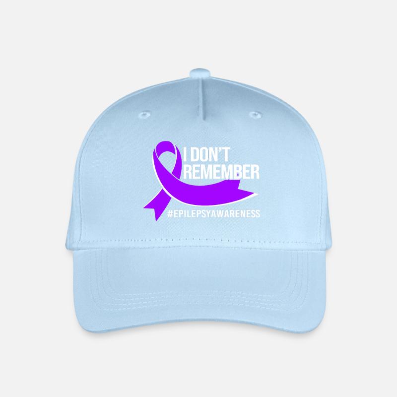 Epilepsie - Kinder Bio Basecap - Hellblau