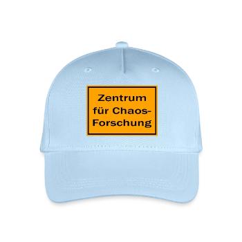 Chaos Research Center - Organic Kids’ Baseball Cap - light blue - Front