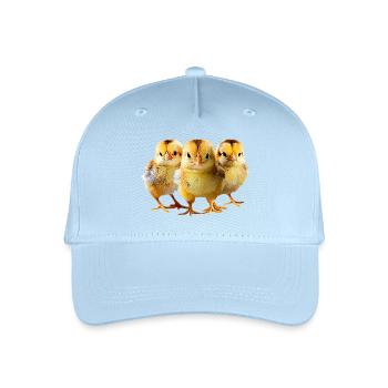 Kueken - Kinder Bio Basecap - Hellblau - Vorne