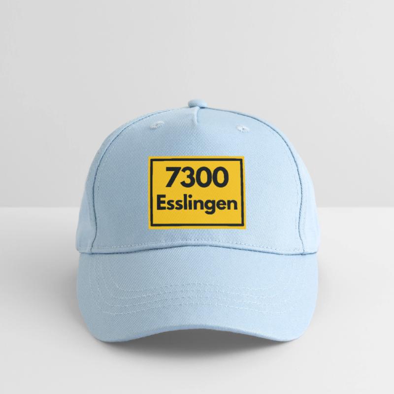 OLD POSTCODE ZIP CODE RETRO 7300 ESSLINGEN SCHABEN Organic Kids’ Baseball Cap